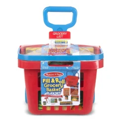 Outlet Melissa & Doug Indkøbskurv med håndtag og hjul