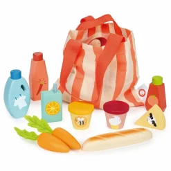 Indkøbspose med madvarer, 11 dele