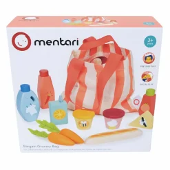 Indkøbspose med madvarer, 11 dele