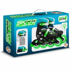 Discount Inline rulleskøjter m. lys i hjulene, str. 30-33