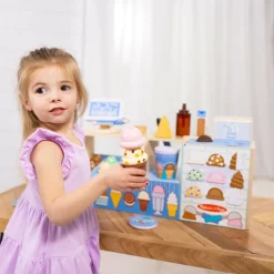 New Melissa & Doug Iskiosk af træ, 42 dele
