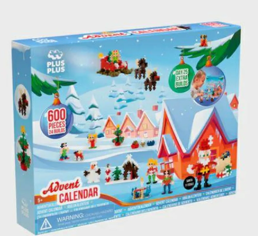 Plus-Plus Julekalender - , 600 stk