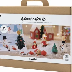 Sale Creativ Company Julekalender modellering - Lav en julelandsby