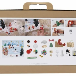 Sale Creativ Company Julekalender modellering - Lav en julelandsby