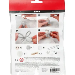 New Creativ Company Julepose - Engle på klemmer