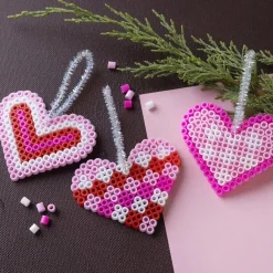 Discount Creativ Company Julepose - Julehjerter af rørperler