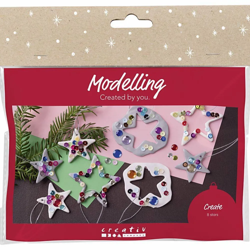 Sale Creativ Company Julepose - Julestjerner af ler