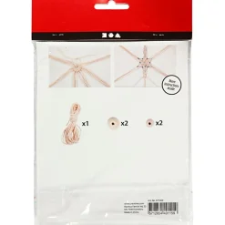 Clearance Creativ Company Julepose - Macramé iskrystaller