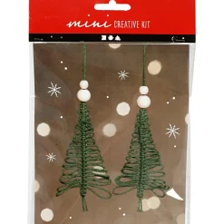 Outlet Creativ Company Julepose - Macramé juletræer