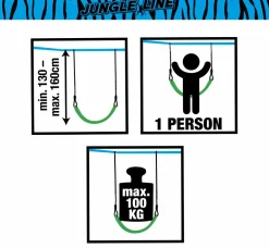 Jungle Line tilbehør - Gynge