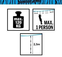 Best Jungle Line tilbehør - Klatrereb