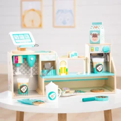 Clearance Melissa & Doug Kaffebar i træ, 35 dele