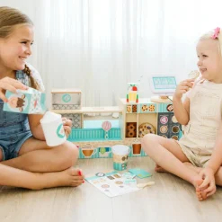 Clearance Melissa & Doug Kaffebar i træ, 35 dele