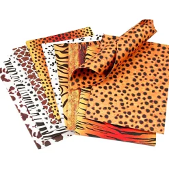 New Creativ Company Karton A4 - Dyreprint, 10 ass. ark