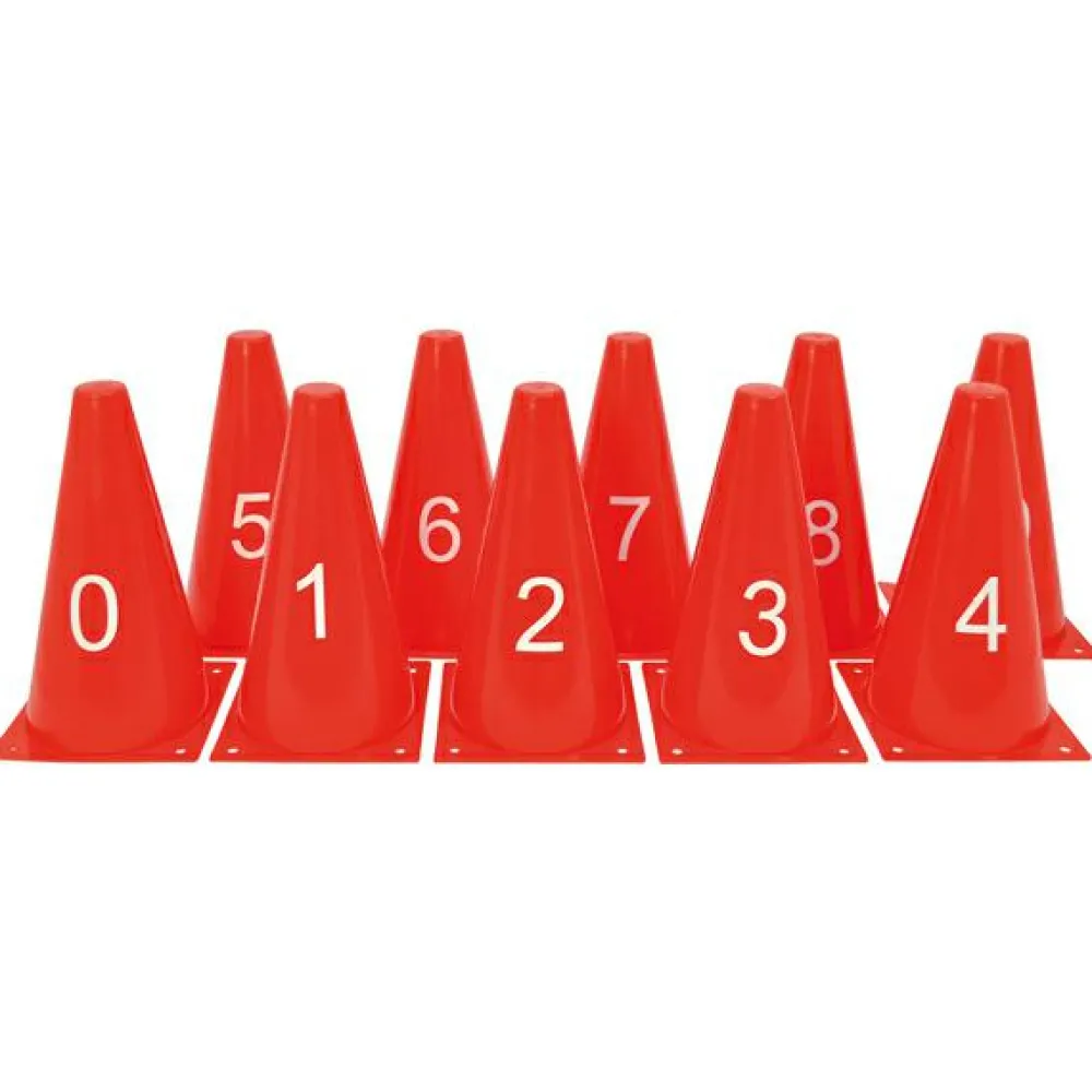 New Kegler med tal, 10 stk