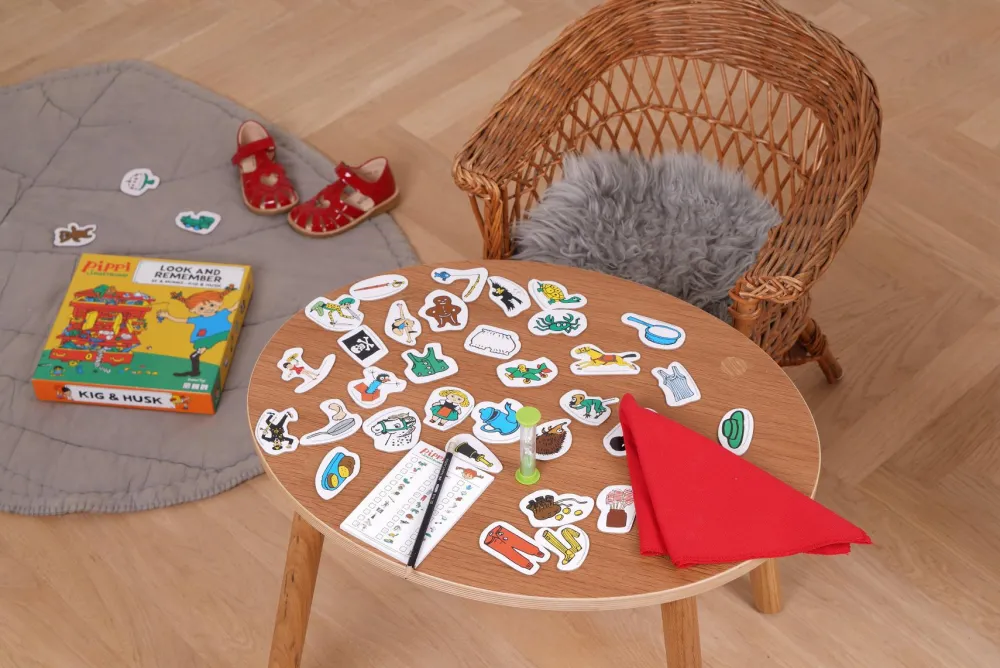 Hot Kig og husk-spil - Pippi Langstrømpe