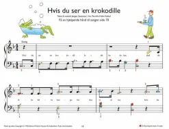 Klaverleg fra ikoner til noder