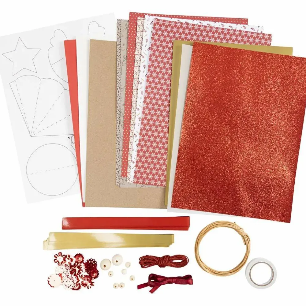 Sale Creativ Company Klippepakke - Julepynt, Klassisk