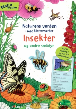 Best Forlaget Bolden Klistermærkebog - Insekter og andre smådyr