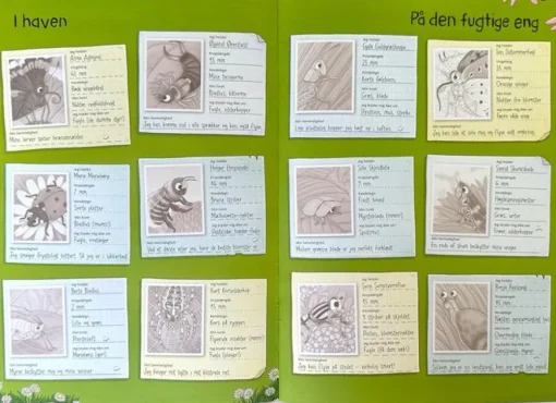 Best Forlaget Bolden Klistermærkebog - Insekter og andre smådyr