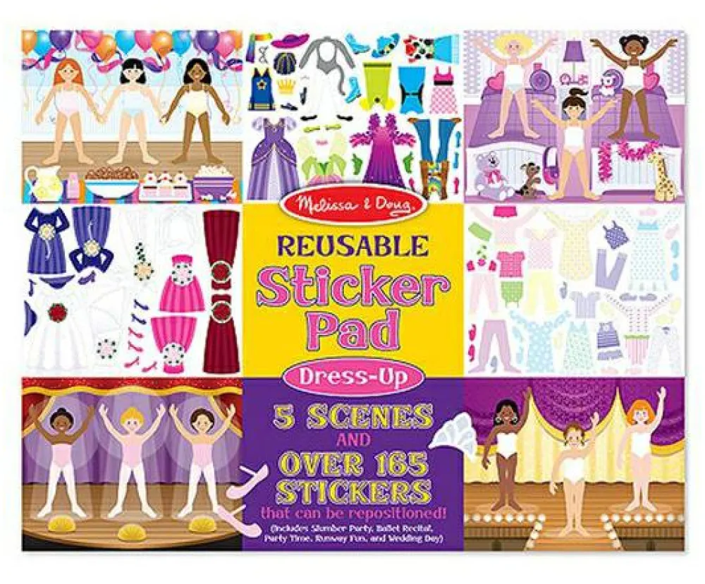 Best Melissa & Doug Klistermærkebog - Påklædningsdukker