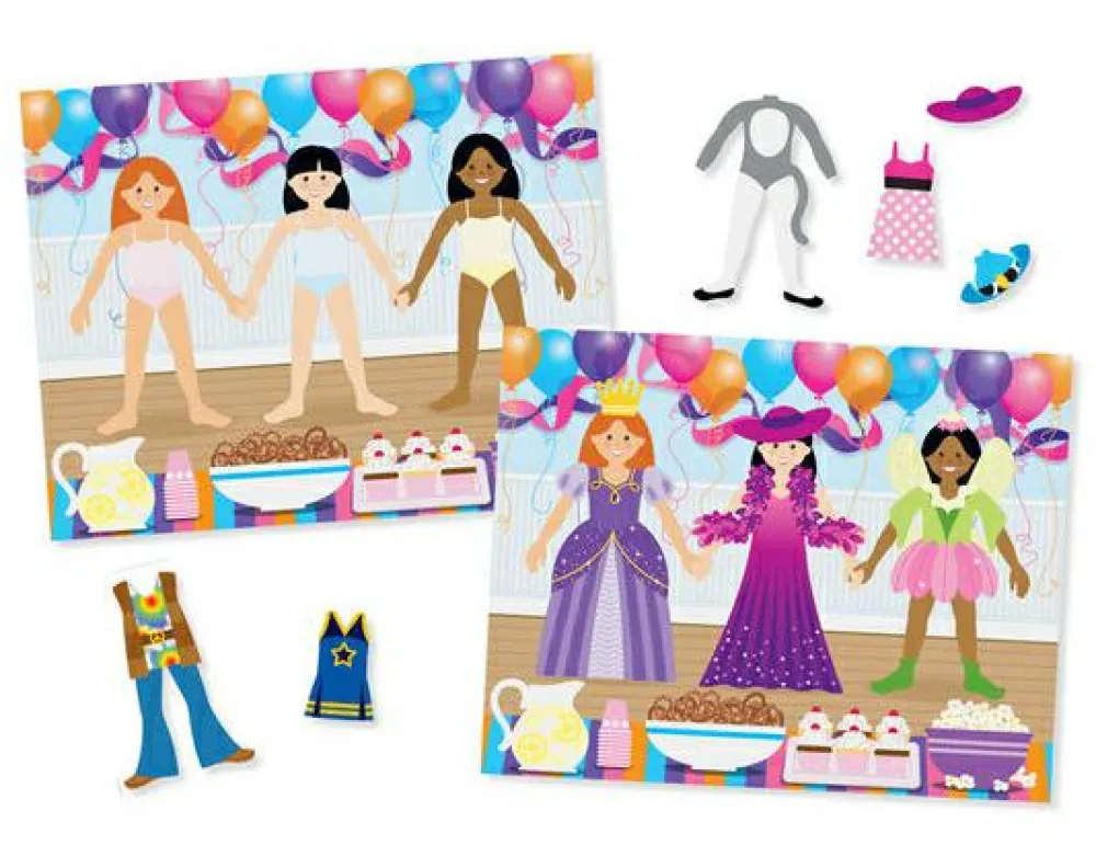 Best Melissa & Doug Klistermærkebog - Påklædningsdukker