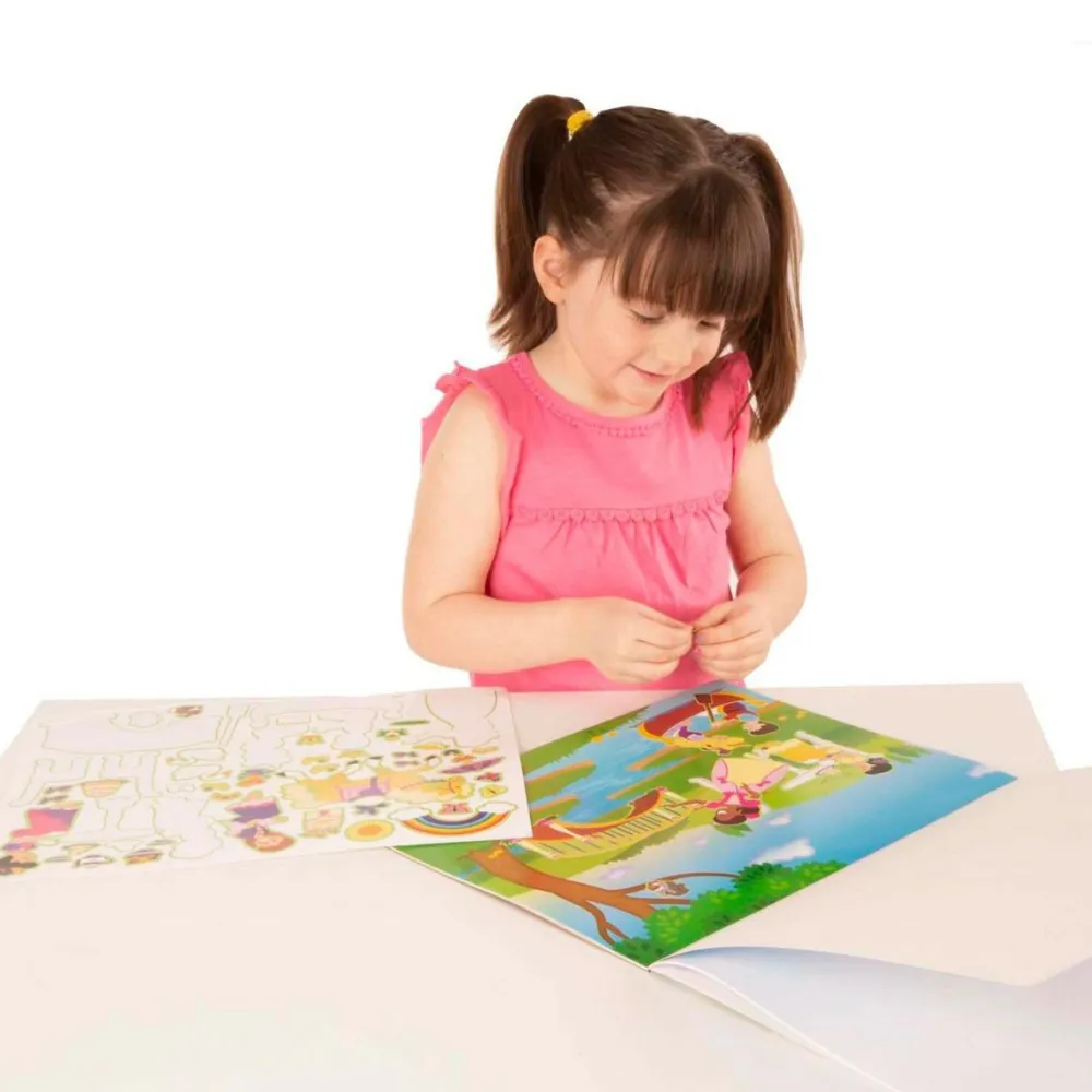 Sale Melissa & Doug Klistermærkebog - Prinsesseslot