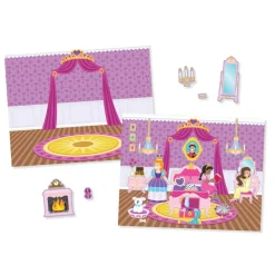 Sale Melissa & Doug Klistermærkebog - Prinsesseslot