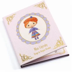 Hot Djeco Klistermærkehæfte Tinyly - Klæd Miss Lilyruby på