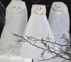 New Creativ Company Klistermærker - Halloween ansigter, 1 ark