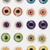 Online Creativ Company Klistermærker - Øjne 3D, Ø 20 mm, 1 ark
