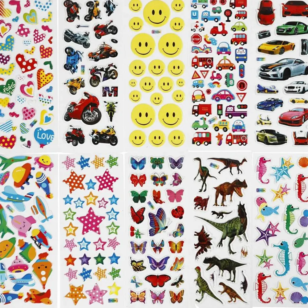 Best Creativ Company Klistermærker (ass.), 20 ark