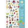 New Djeco Klistermærker til de små, 1.000 stk.
