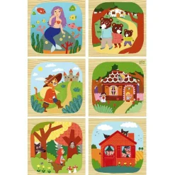 Hot Vilac Klodspuslespil - Eventyr