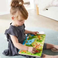 Online Haba Knoppuslespil med lyd - Jungledyr