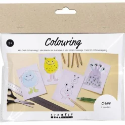 Outlet Creativ Company Krea-Monster - Farvelægnings-monstre
