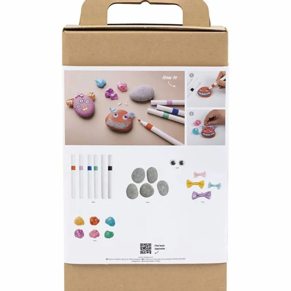 Sale Creativ Company Krea-Monster - Lav stenmonstre