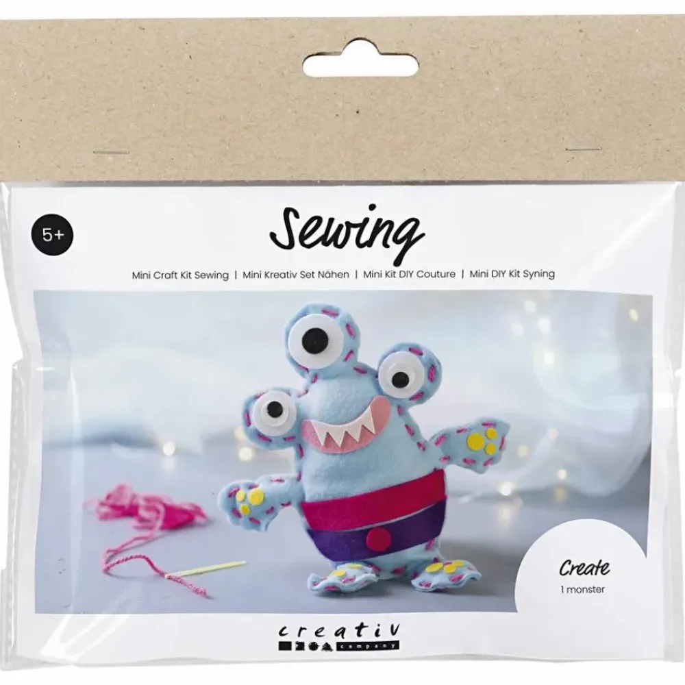 Sale Creativ Company Krea-Monster - Sy dit eget filtmonster