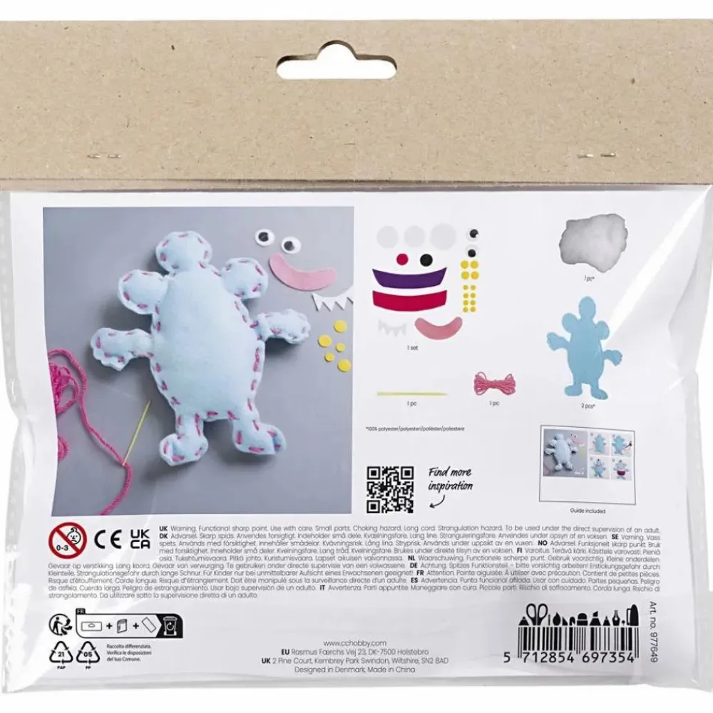 Sale Creativ Company Krea-Monster - Sy dit eget filtmonster