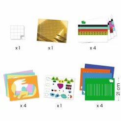 Discount Djeco Kreativ med papir - Væve-kunst