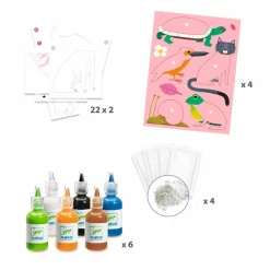 Djeco Kreativ æske - Marmorering