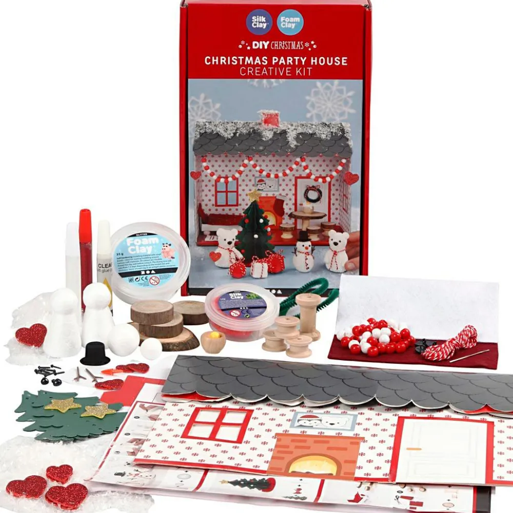 Sale Creativ Company Kreativitetssæt - Julehus
