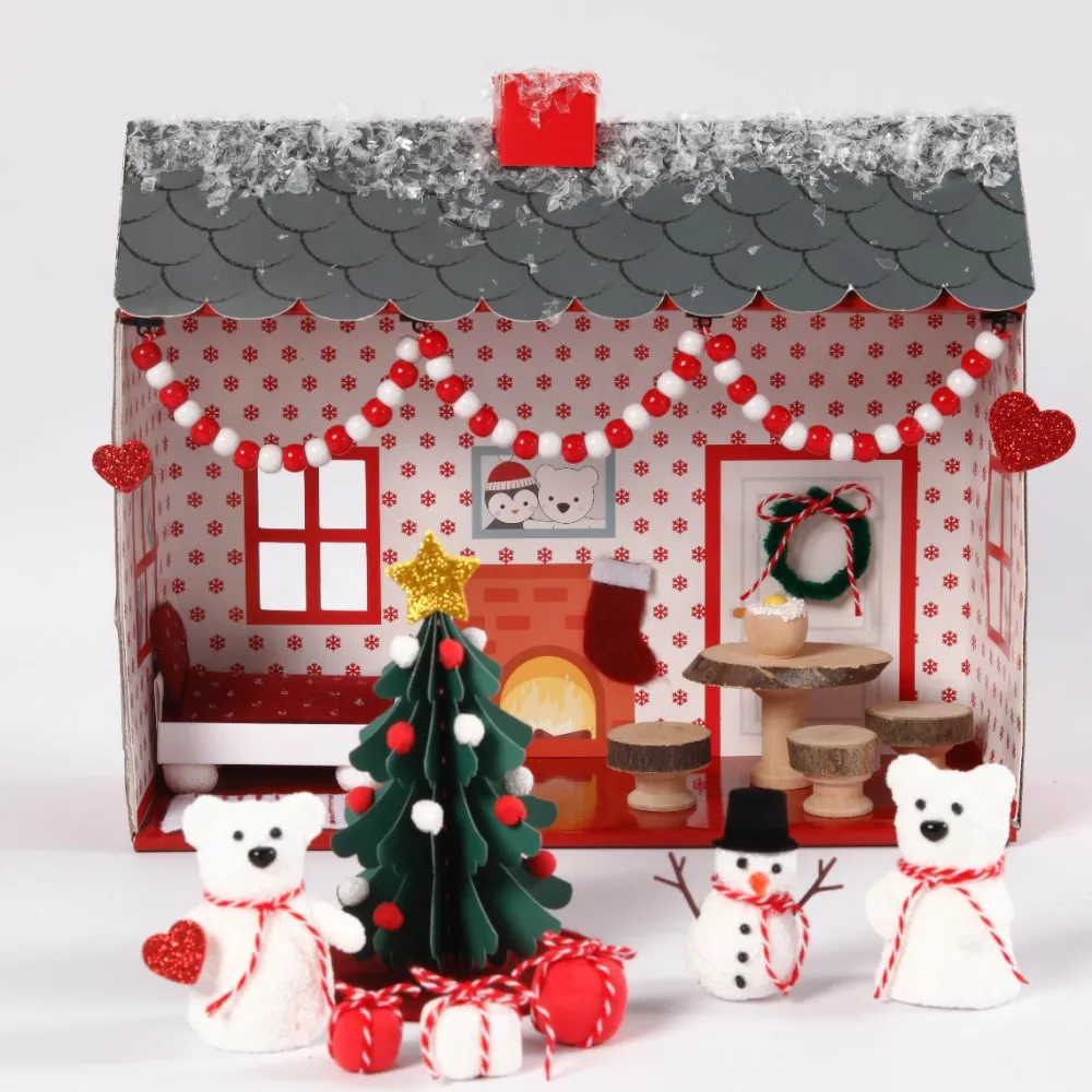 Sale Creativ Company Kreativitetssæt - Julehus