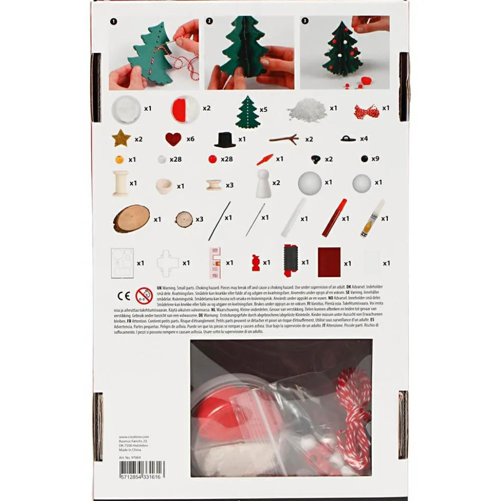 Sale Creativ Company Kreativitetssæt - Julehus