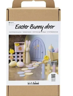 New Creativ Company Kreativitetssæt - Påskeharens dør
