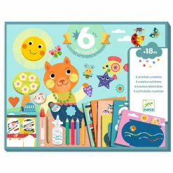 Hot Djeco Kreativt aktivitetssæt - Kat og hendes venner