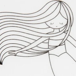 Sale Creativ Company Krympeplast m. motiver - Havfrue, 4 ark