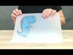 New Creativ Company Krympeplast transparent mat - 20x30 cm, 4 ark