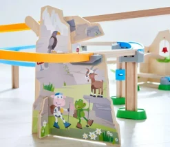 New Haba Kullerbü kuglebane - Det store bjerg-eventyr