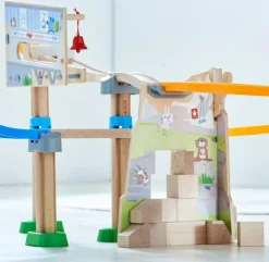 New Haba Kullerbü kuglebane - Det store bjerg-eventyr